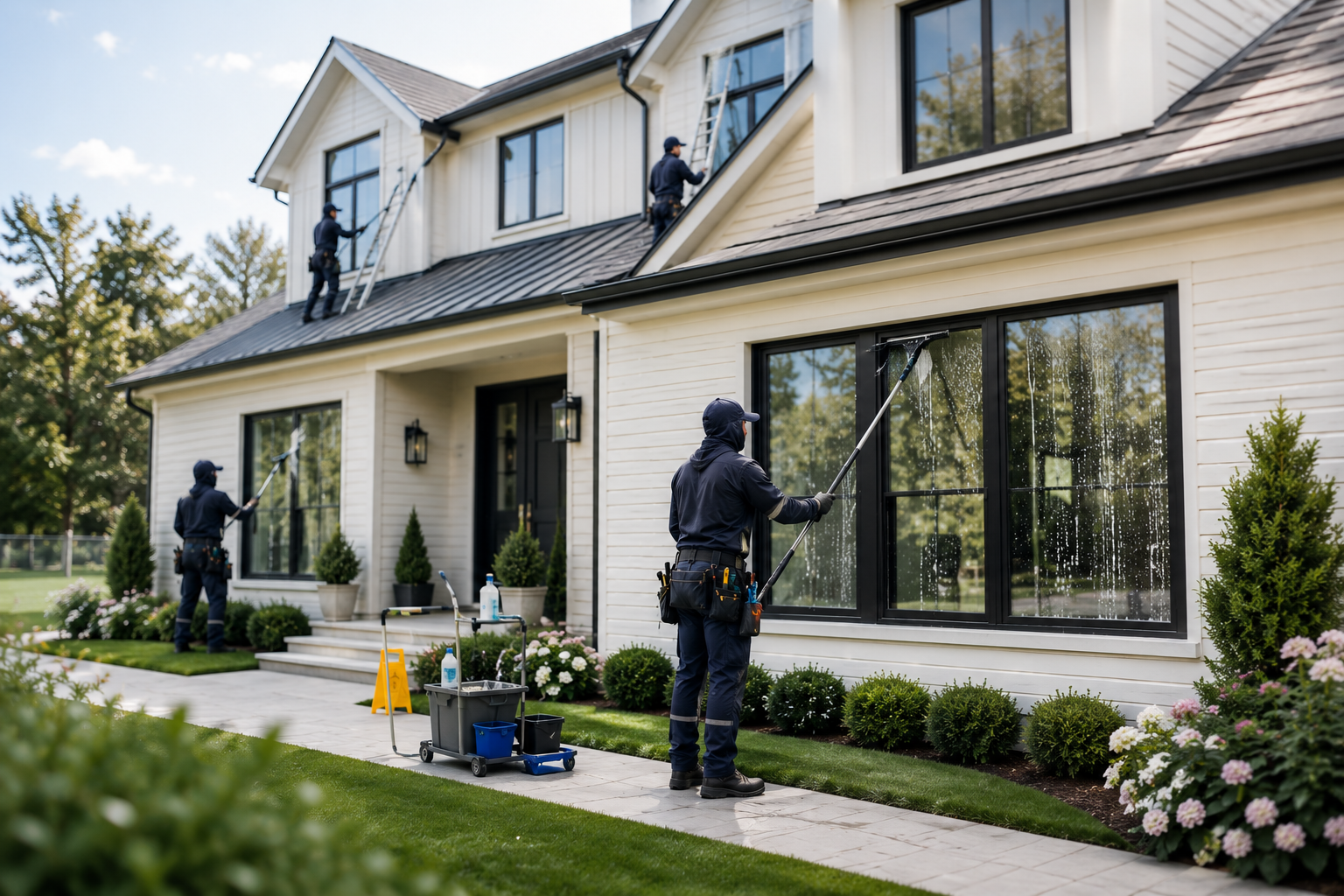 Window and pressure washing service